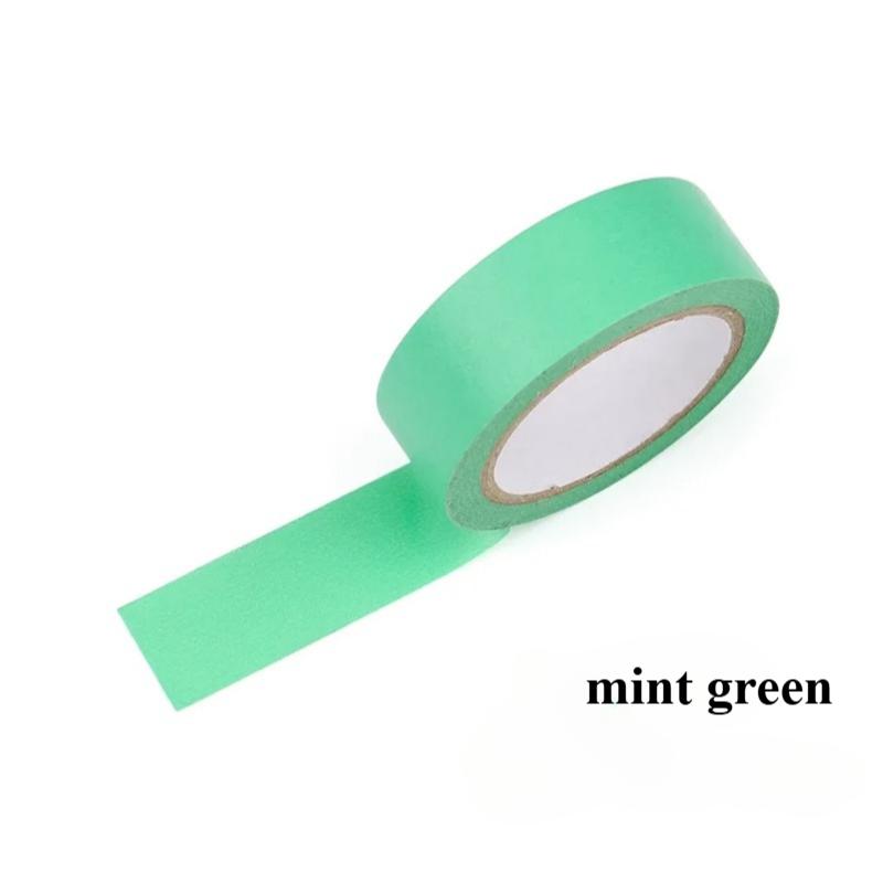 10 Color Candy Solid Color Rainbow Decorative Tape DIY Scrapbook School Office Supplies Journal Decoration DIY Creative