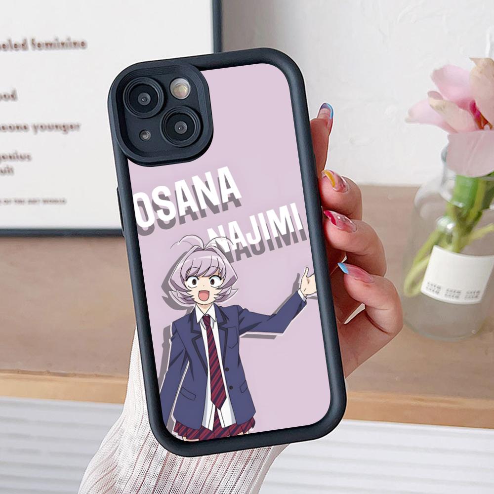 Anime Najimi Osana Mobile Phone Case for iPhone 17 16 15 14 13 12 11 Air Pro Max Plus Thicken TPU Colorful Cover Cover Pretty