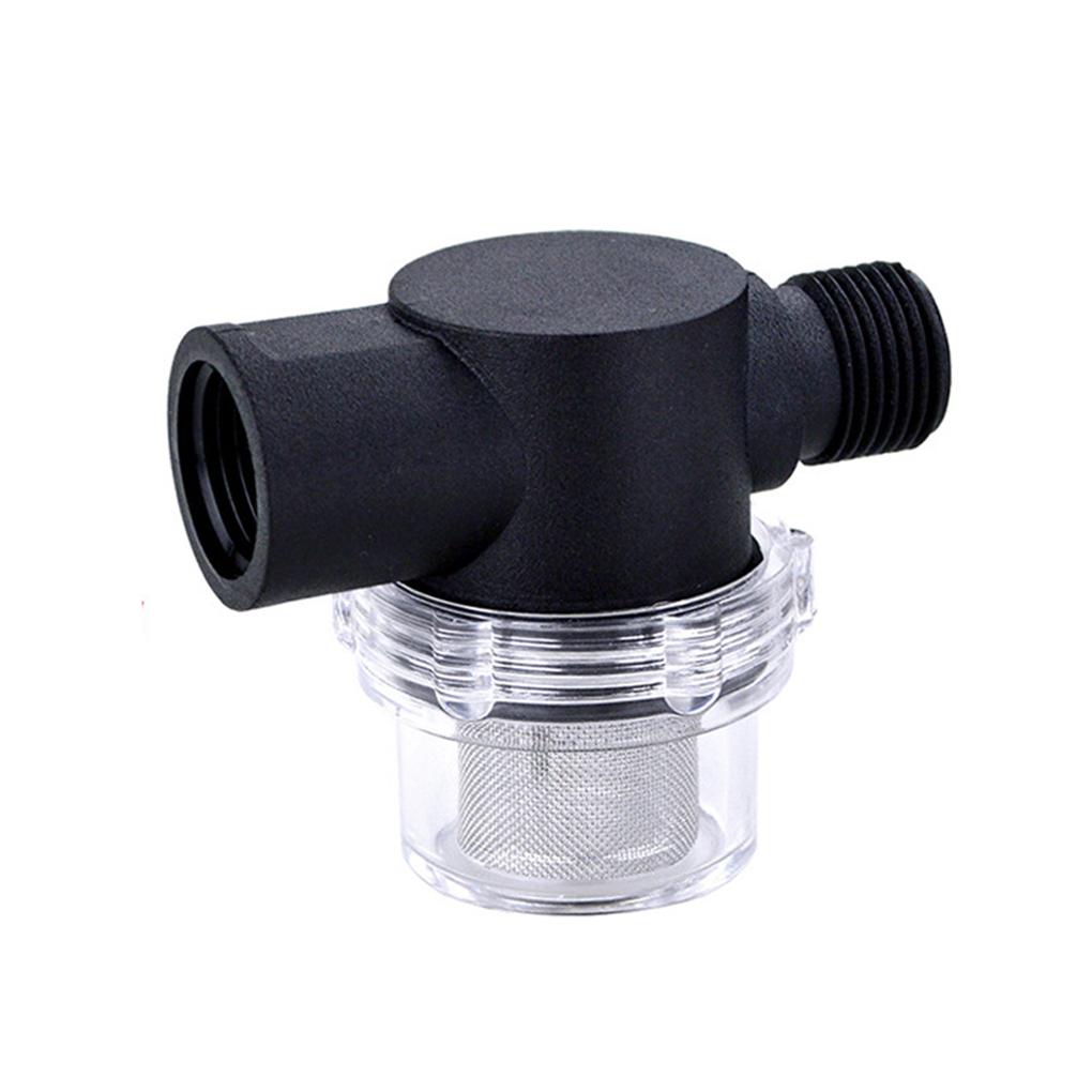 2PCS 1/2Inch Twist-On Pipe Water Pump Strainer Npsm Inlet/Outlet with 50 Mesh Stainless Steel Filter Screen for RV Marine