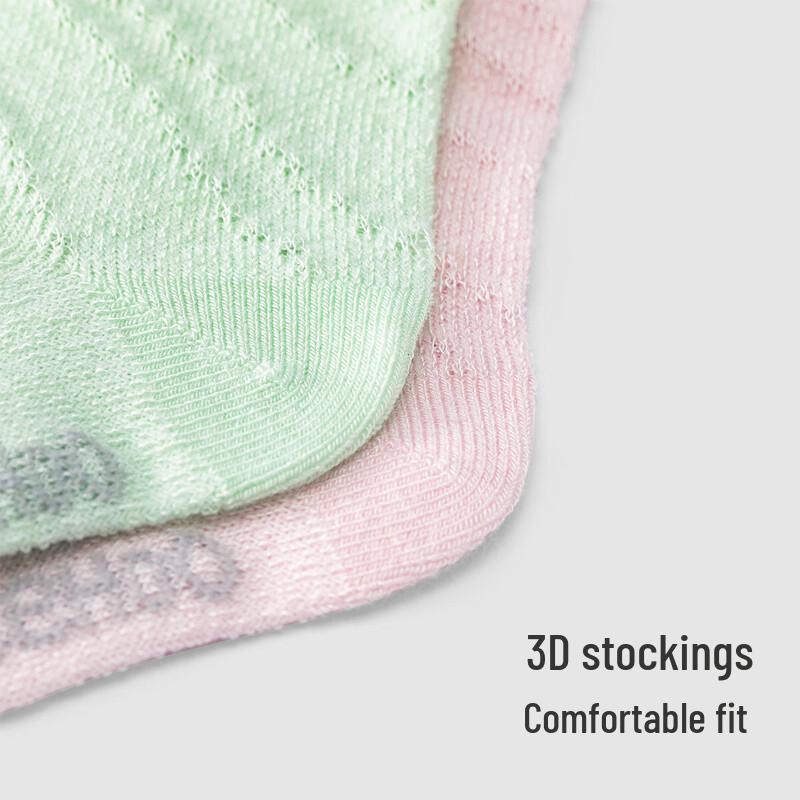 YEEHOO Unisex Kids' Anti-Bacterial Silk Mid-Calf Socks (2 Pairs)