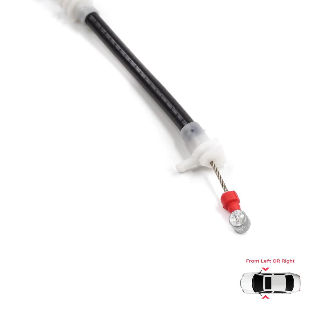 EDP1569 Främre yttre dörrhandtag bärarutlösning Bowdenkabel 177 mm För BMW X5 E53 2000-2006 51218243615 51218243616