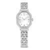 Swarovski Dextera Octagon Watch Swiss Made Metal Bracelet Silver Tones Stainless Steel