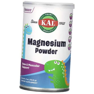 Magnesium for Children, Dinosaurs Magnesium Powder, 112g Unflavored (36424050)