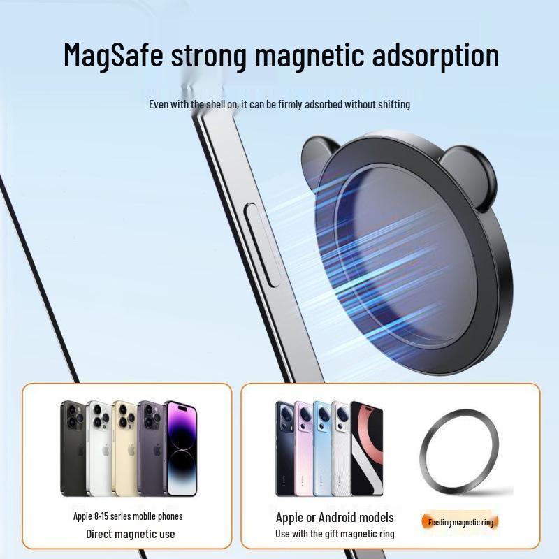 Miroir Selfie Magnétique: Assistant pour la Photographie sur Téléphone Portable et le Vlog