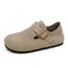 Genuine Leather All-Inclusive Inner Heightening Cowhide Casual Single Shoes, Autumn Cork Sole Boom, Sanxi Men'S And Women'S Boken Shoes