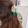 Goldfish Acetate Ocean Animal Hair Claw Colorful Acetic Acid Hairpin Sweet Fish Grab Clip  Vacation