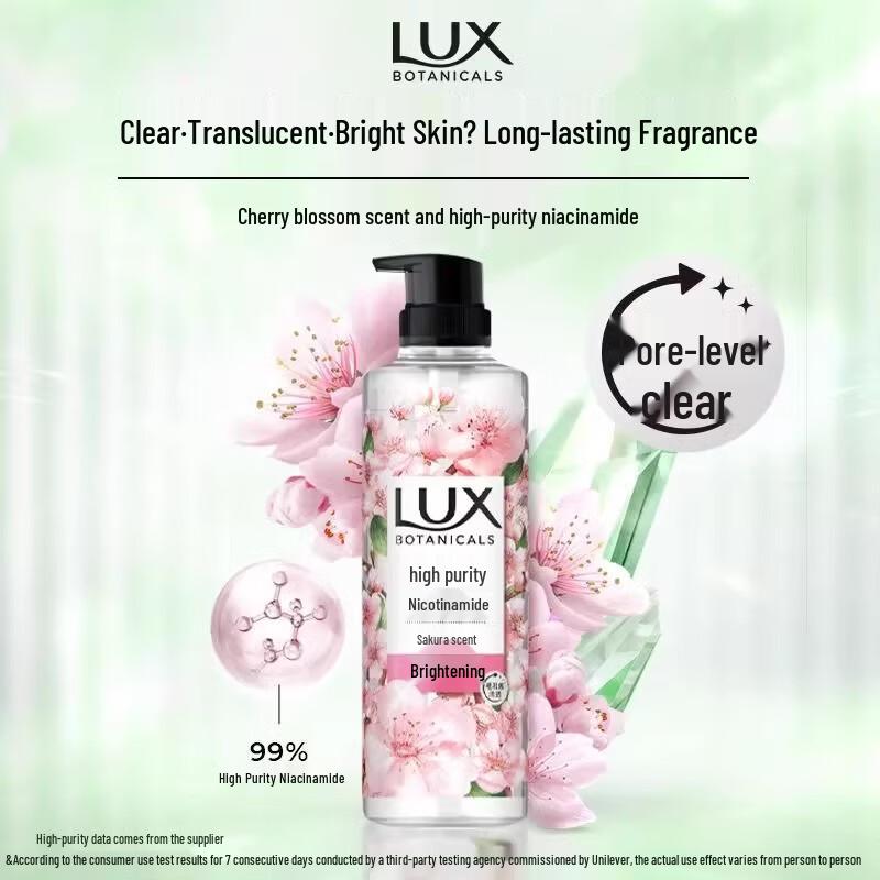 LUX Cherry Blossom Soap & Shower Gel Set