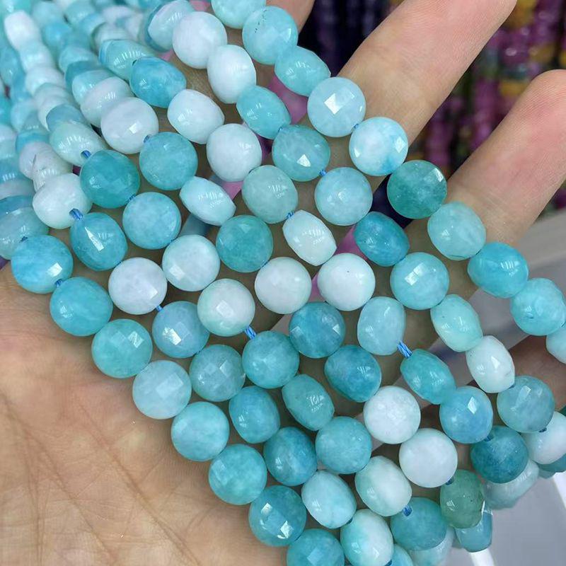 8mm Natural Stone Double Turtle Face Beads for DIY Jewelry: Bracelet, Necklace, Accessories