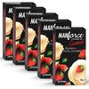 Manforce Cocktail Strawberry & Vanilla Extra Dotted & Flavoured Condoms | 50 Pcs | Lubricated Latex Condoms | For Her Enhanced Pleasure | India's N