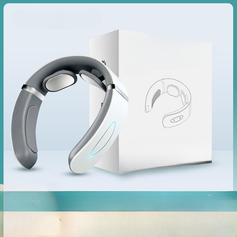 Nackenmassagegerät Schulter Nackenmassagegerät Nacken Heiße Kompresse Impuls Haushalt Nackenmassagegerät