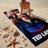Ultra-Soft Beach Towel with Ted Lasso Theme,Ideal for Pool - Camping, Diving - Perfect Travel Essential, Vibrant Beach Towel.