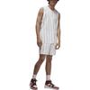 Jordan Essentials Breathable Striped Print Shorts Men Bottoms White DM1358-100
