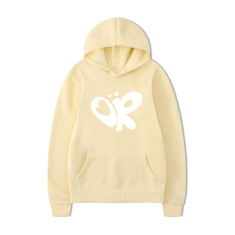 Brushed Sweater Printed Casual Pullover with Personalized Pattern Couple Casual Hooded Sweater