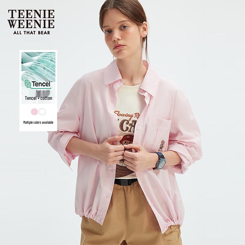 Teenie Weenie Women s Loose Tencel Cotton Shirt S