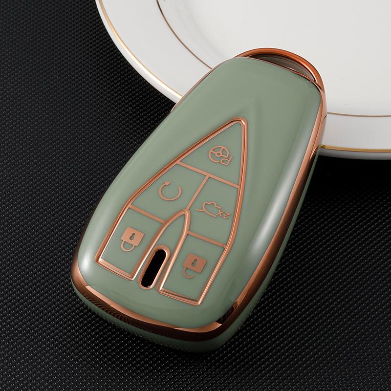 3/4/5 Buttons Car Remote Key Case Cover Shell Fob Protector Bag Holder For Changan Cs35 Plus Cs55 Plus Cs75 Plus