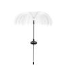 Colorful LED Solar Jellyfish Fiber Optic Garden Lights - Decorative Courtyard and Lawn String Lights