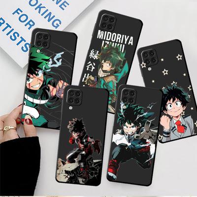 Funda Anime My Hero Academia Black Case Coque para Huawei P30 Lite P50 Pro P20 Lite P10 P30 Pro P40 Lite E P Smart Z P10 Lite bolsa