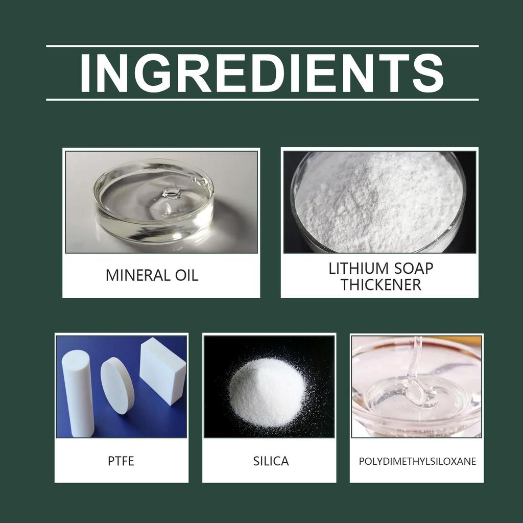 Homonth Automotive Brake Caliper Grease Silicone-based Lubricant Caliper Anti-Seize Maintenance Grease