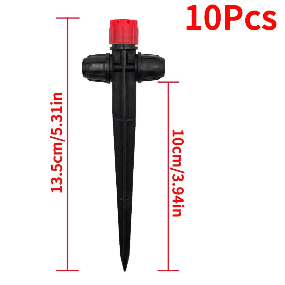 10/30Pcs Garden Sprinkler Dripper, 8-Hole All Round Scattering Watering Spikes for Plant Irrigation Supplies