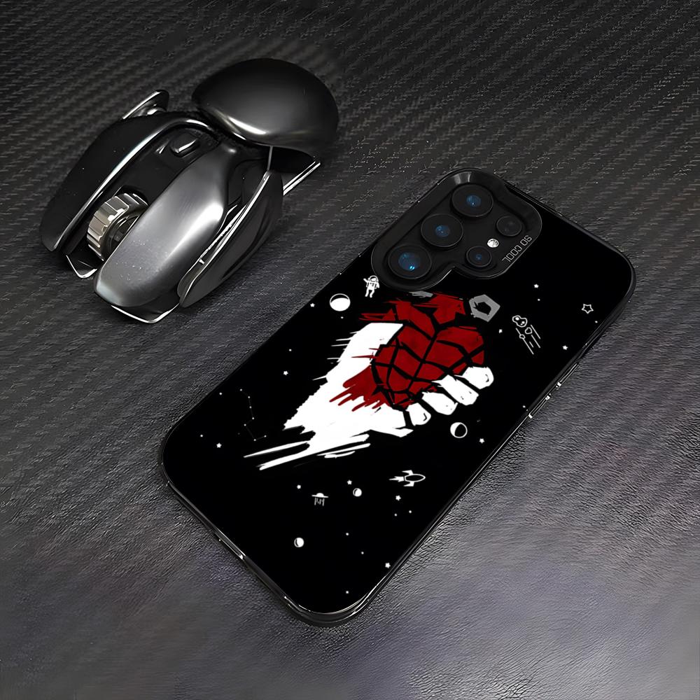Coque de téléphone G-Green Day Band Pour Samsung A25 A33 5G A54 A36 A35 A56 A52 A14 Colorée Anti-choc