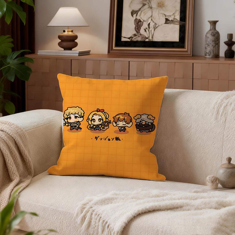 Fantasy Delicious in Dungeon Cushion Cover Cushion Cover Set 4Pcs 50x50 45x45 40x40 Pillowcase Decorative Sofa Home Decor