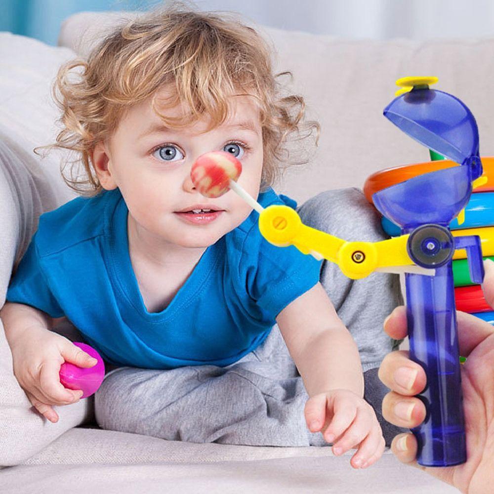 Novelty Candy Dustproof Storage Robot Shape Lollipop Holder Gifts Lollipop Candy Storage  Children