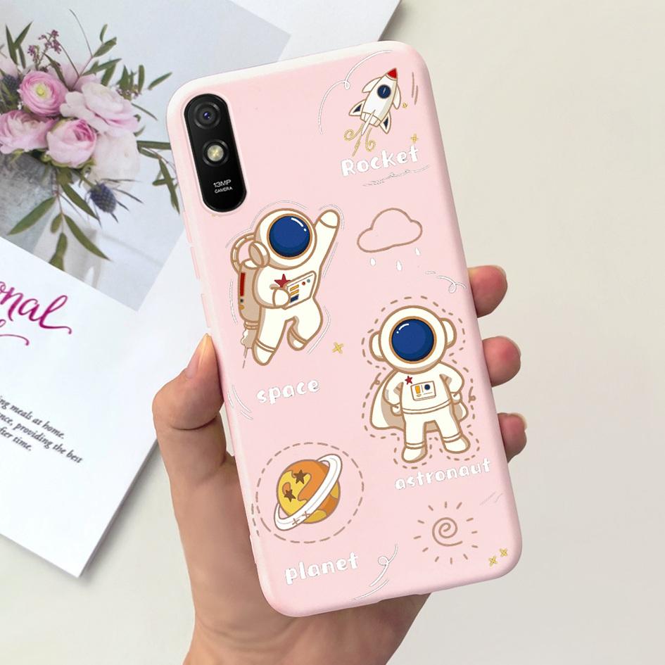 For Xiaomi Redmi 9A Case Redmi 9AT Cover Fashion Landscape Moon Soft Silicone Slim Funda For Xiaomi Redmi 9i Redmi9i Sport Coque
