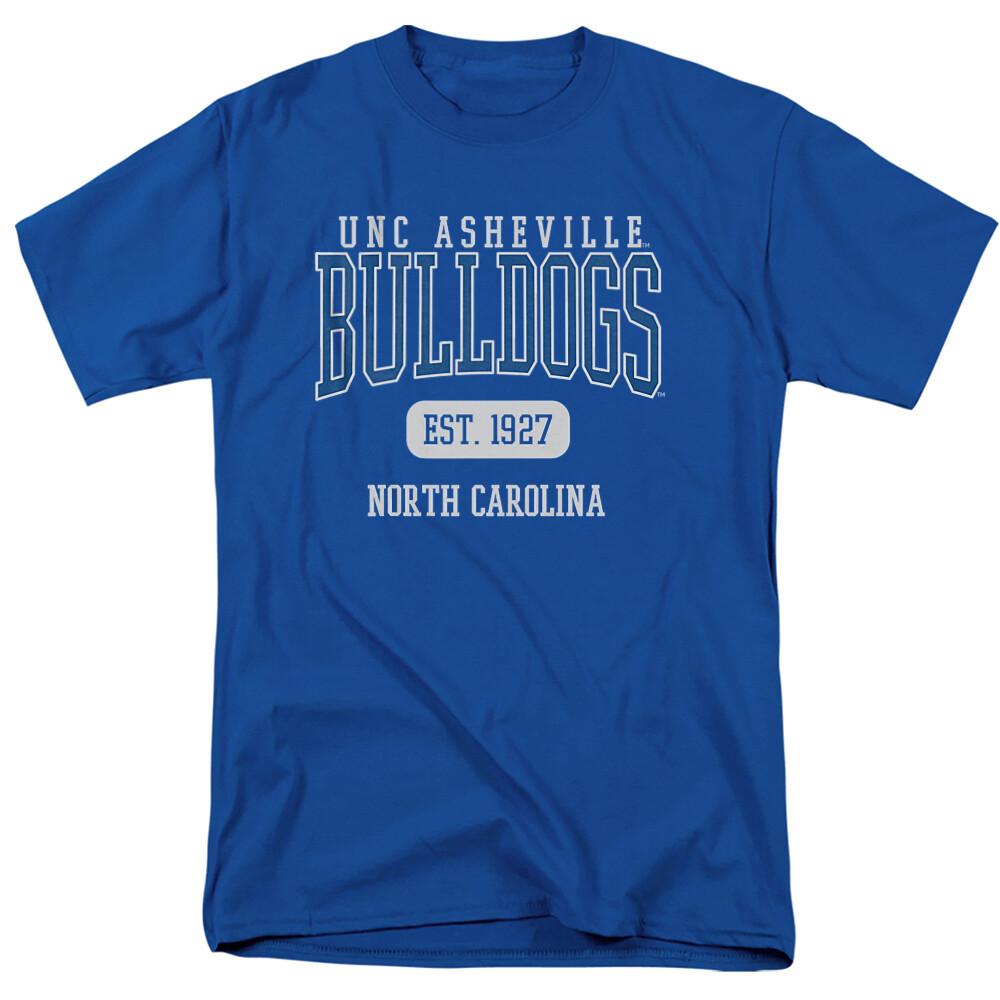 UNC Asheville Adult T-Shirt Est. Date, Royal Blue, S-5XL S разноцветный