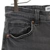 Zara Cut-off Processing Boot Cut Denim Pants 40 Charcoal Jeans Women Used