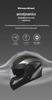 Double-Sided Mirror Electric Motorcycle Full-Face Helmet Unisex, Universal Summer Half Helmet