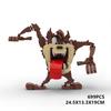 Building Blocks MOC Big Mouth Monster Anime Cartoon Game Character Puzzle Model Gift