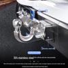 Shunyi Haval Modified Trailer Hitch Rear Stainless Steel 2nd Gen Ruffian Tiger Head Arm Hook Accessories