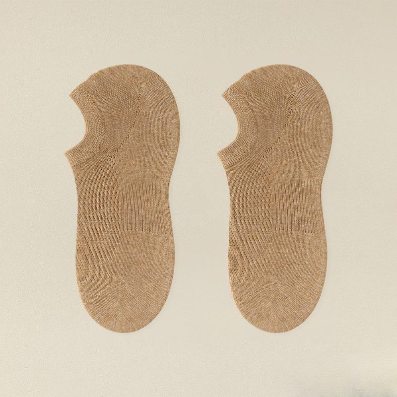 

Женские летние тонкие хлопковые невидимые сетчатые дышащие влагоотводящие дезодорирующие носки 1 pair хаки