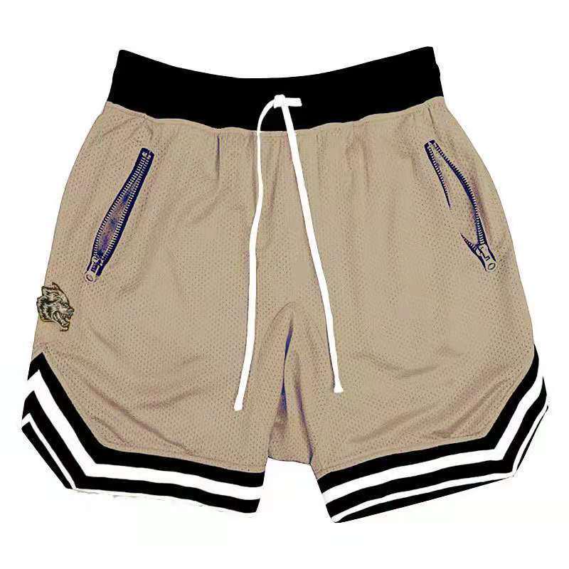 Men s Quick-Dry Mesh Running and Basketball Shorts