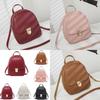 Mini Mochila Feminina Mochila de Couro PU Mochila Escolar Bolsa de Mão Bolsas de Ombro