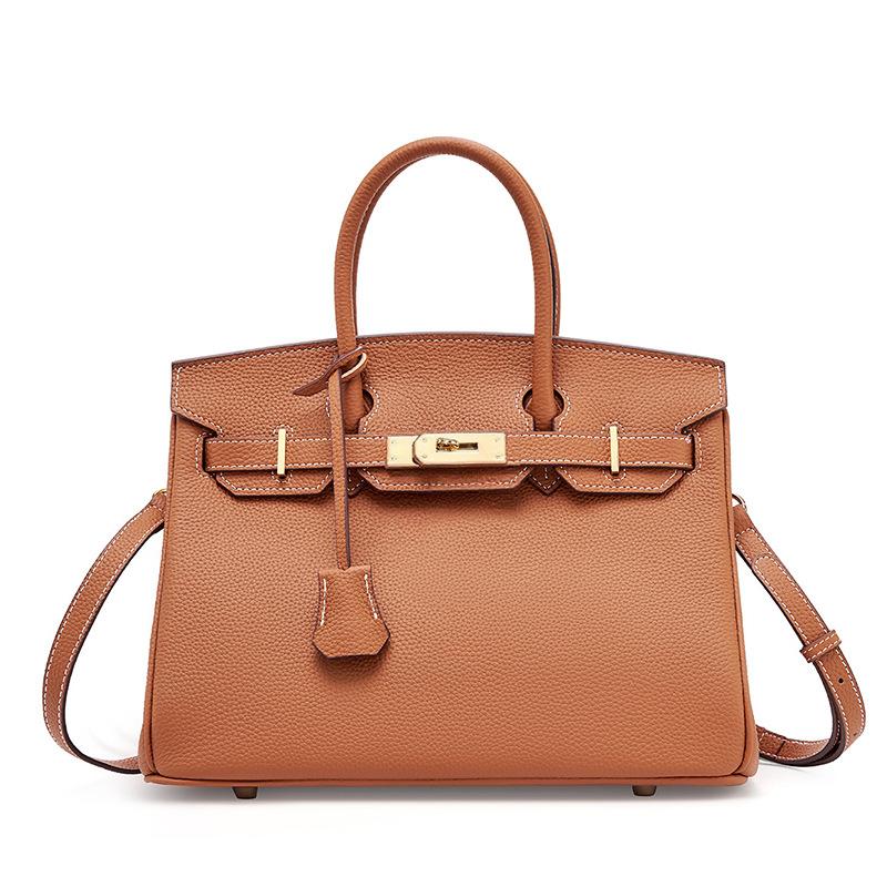 Women's bags, new trendy versatile messenger bags, shoulder bags, fashion handbags, leather simple bags