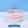 ZISIZ Ceramic Food Storage Bowl Set - Lucky Cat