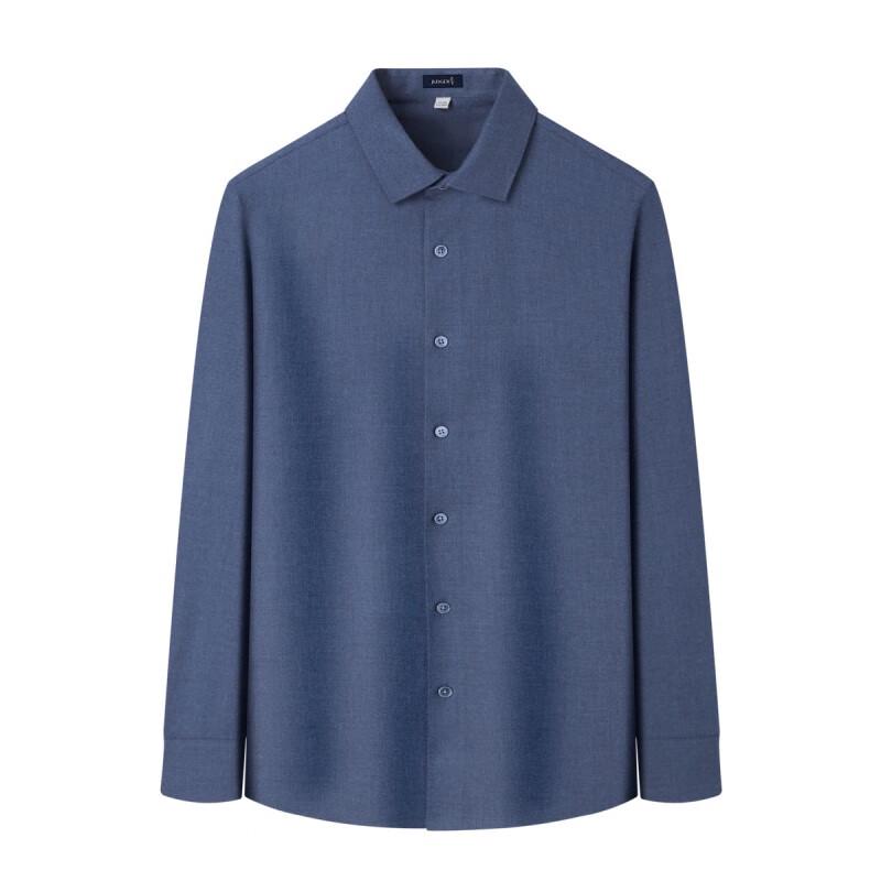 Zhuangji Men's Standard Fit Long-Sleeve Shirt JGD5C2C2722