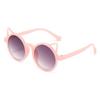Süße Anti-Katzenohr-Retro-Brille Cartoon-Katzenohr-Rahmen Dekorative Gläser für Jungen und Mädchen Modeaccessoires