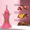 Dubai Bestseller: Pink Fruity Scent Perfume Oil for Ladies - Long Lasting 12 Hours, Slim Waist Design