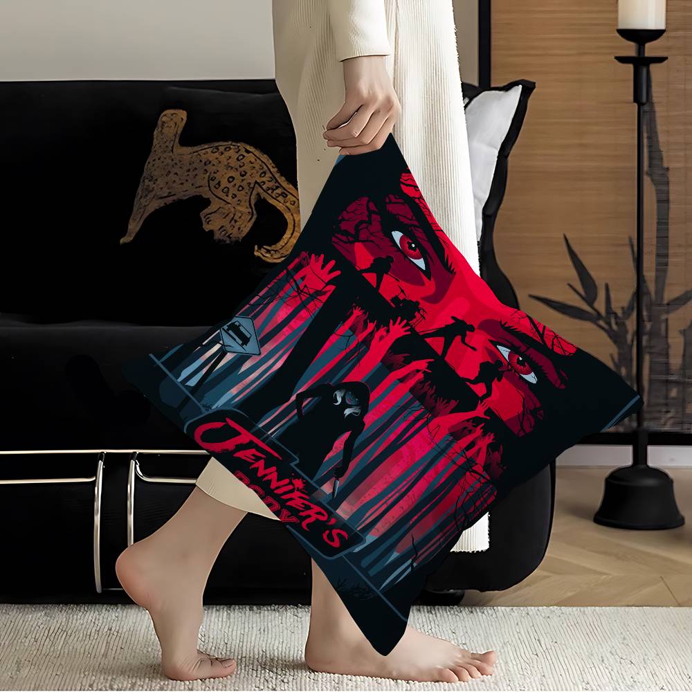 Pop Movie Jennifer Body Office Cushion Pillowcase Car Cushion Cover45X45CM Lumbar Pillowcase Sofa Pillowcover
