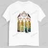 Tshirt men Oneck hot sale Banksy Stained Glass Window Mens T Shirt graffiti art urban art male cotton teeshirt bigger size
