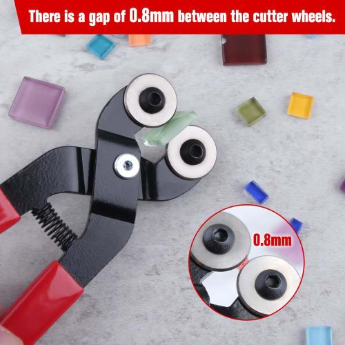 SPEEDWOX Tile Nippers, Glass Tile Nippers, Glass Cutter, Tile Nippers, Mosaic Cutter, Glass Nipper Cutter, Tile Cutting Pliers, Tile Cutting Pliers, R