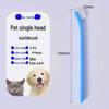 Disposable Pet Toothbrush for Dogs & Cats - Individually Wrapped for Oral Cleaning