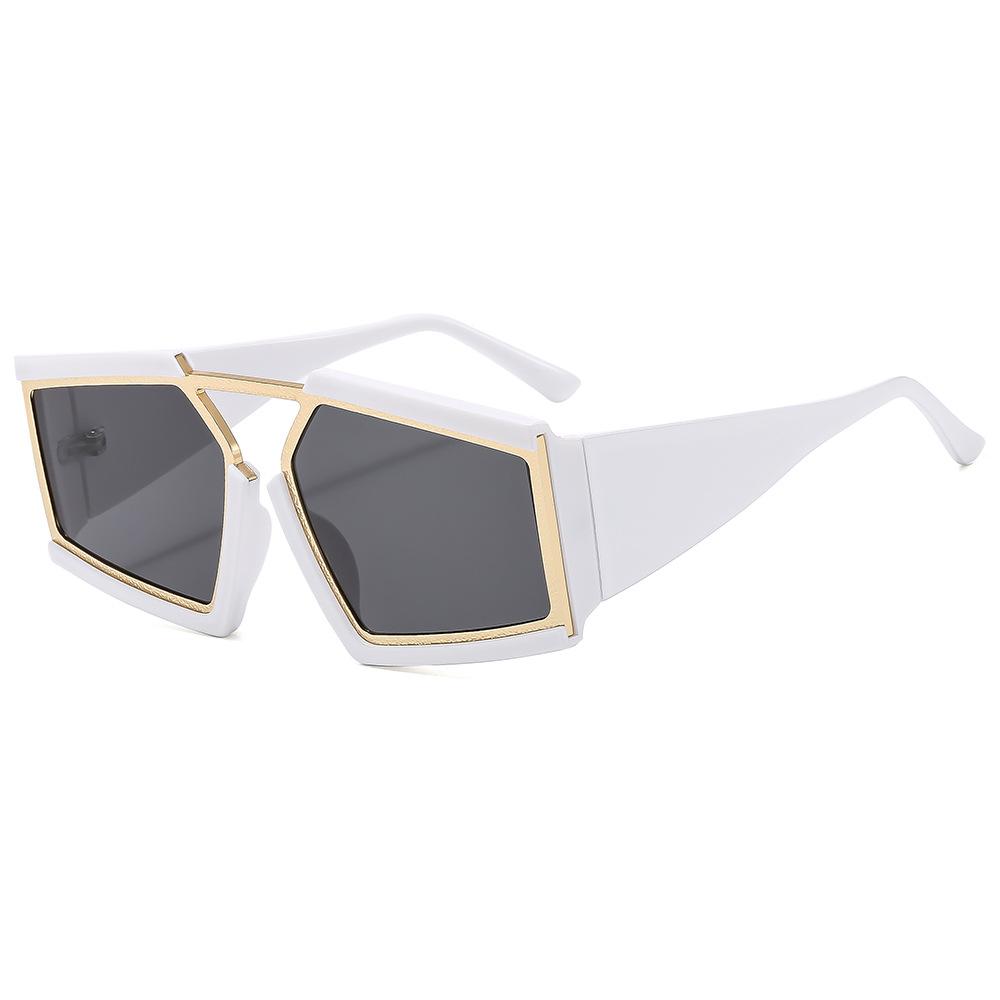 Oversize Lrregular Square Sunglasses for Women Classic Vintage Mirror Sunglasses Men Sun Eyeglasses UV400 Glasses Oculos Gafas De Sol