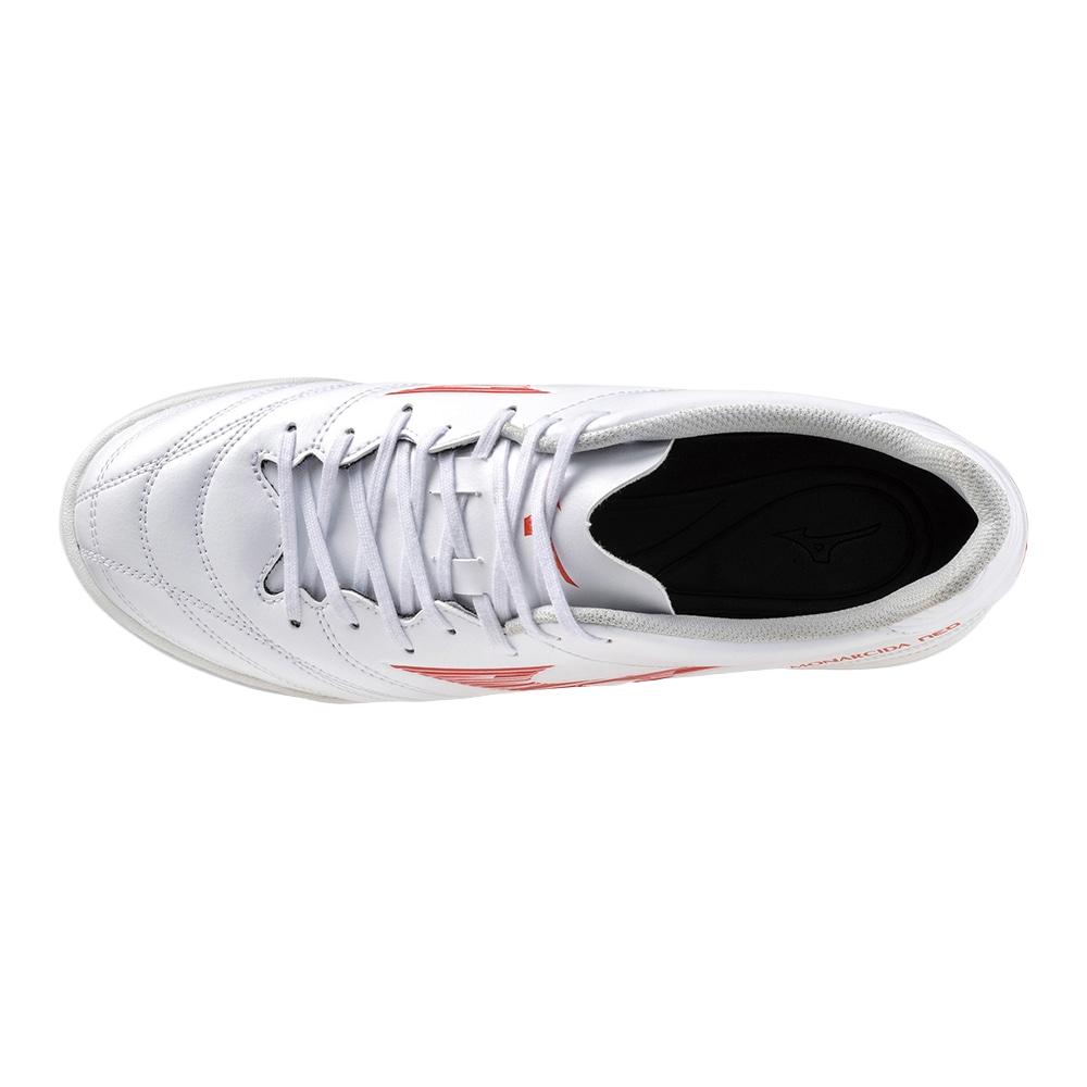 Mizuno Monarcida Neo 3 AG Artificial Ground Artificial Leather Soccer Shoes Unisex White P1GD2424-60