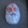 Santa Claus Mask Halloween Mask Headset Santa Claus Headset White Bearded Grandpa Mask