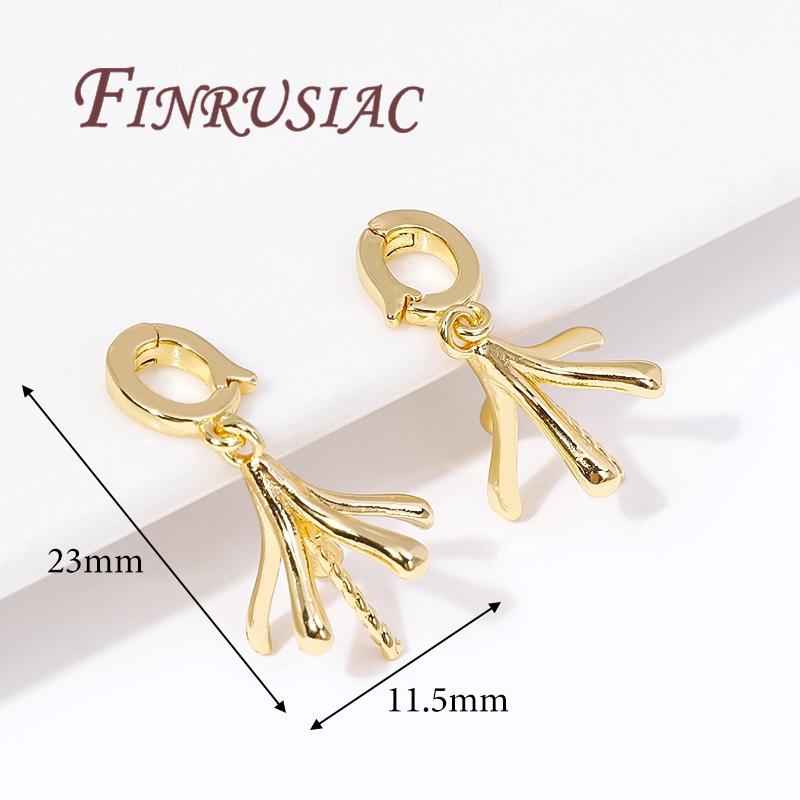 

18K Gold Plated Bails Connectors For Jewelry,Pendant Holder,Brass Pearl Clasp Bails,Necklace Pendants Bail,DIY Accessories 1 piece