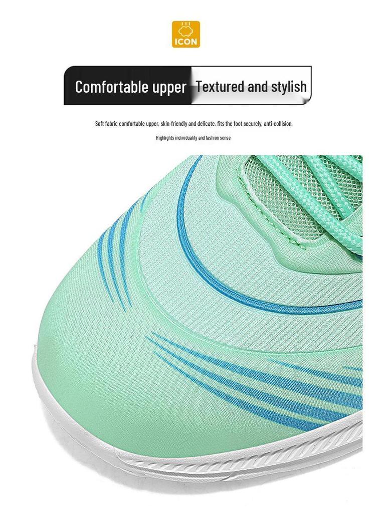 Unisex Plus Size Lightweight Mesh Sneakers - Breathable, Shock-Absorbing, Soft Sole Running Shoes (Sizes 45-46)