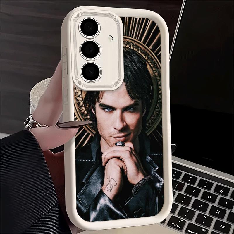 

Phone Case for Samsung Galaxy S26 S25 Ultra S24 FE The Vampire Diaries Shell S23 Plus S22 + S21 S20 5G Soft Silicone Funda Samsung S22 Plus